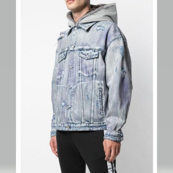 Alchemist Lost Highway Trucker Jacket Size XXL Made in Italy NWOT - Picture 2 of 16